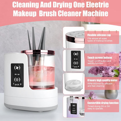 GlowSpin – Automatic Makeup Brush Cleaner